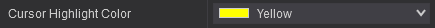 15. Cursor Highlight Color