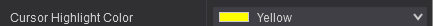 9. Cursor Highlight Color