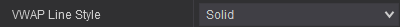 4. VWAP Line Style