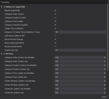 SuperDOM Series - Columns for your NinjaTrader 8 SuperDOM Trading OrderFlow- Best Orderflow Trading Indicators for NinjaTrader